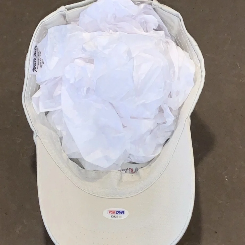 Michelle Wie Autographed NWOT 35th Kraft Nabisco Championship Golf Cap Hat COA